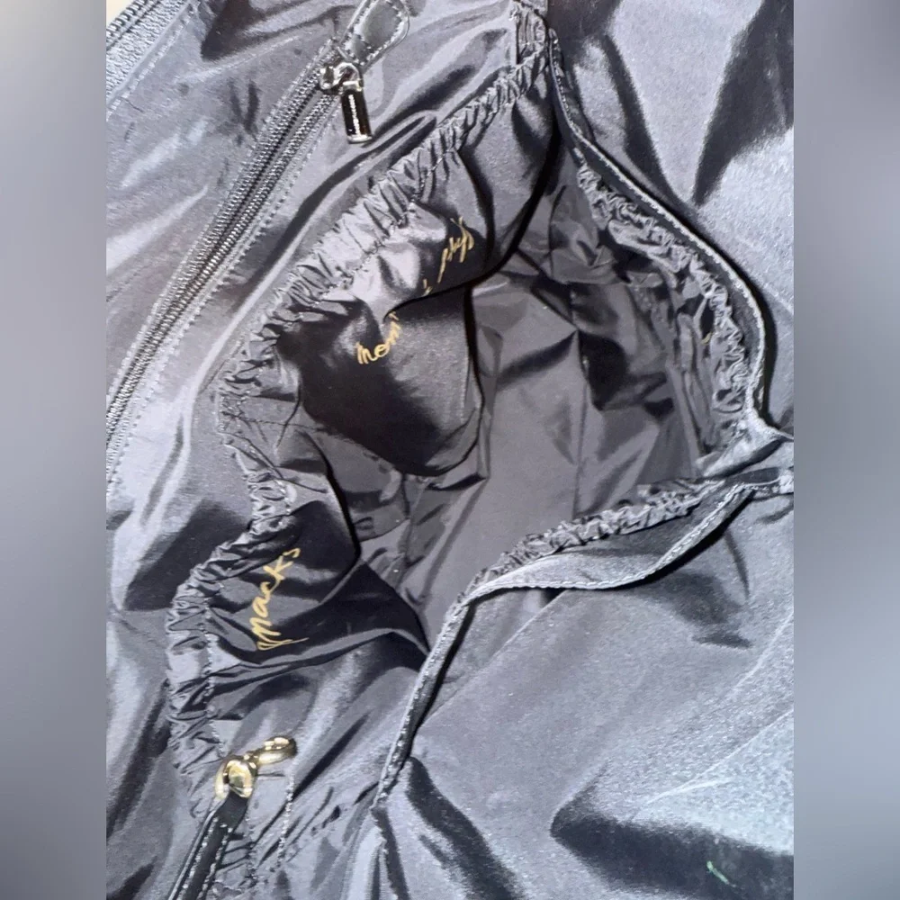 REBECCA MINKOFF Black Knocked Up Baby Bag /Overnight Bag See Photos